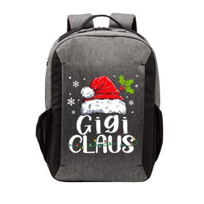 Gigi Claus Gift Christmas Pajama Family Matching Xmas Gift Vector Backpack