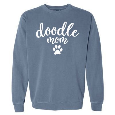 Goldendoodle Cute Gift Doodle Mom Bernedoodle Labradoodle Cool Gift Garment-Dyed Sweatshirt