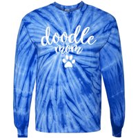 Goldendoodle Cute Gift Doodle Mom Bernedoodle Labradoodle Cool Gift Tie-Dye Long Sleeve Shirt