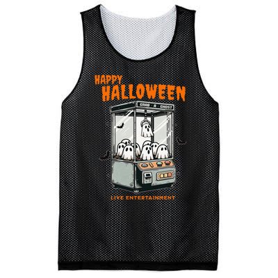 Ghost Claw Game Happy Halloween Mesh Reversible Basketball Jersey Tank