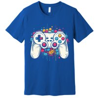 Gaming Controller Graphic Gamer Esports Cute Gift Premium T-Shirt