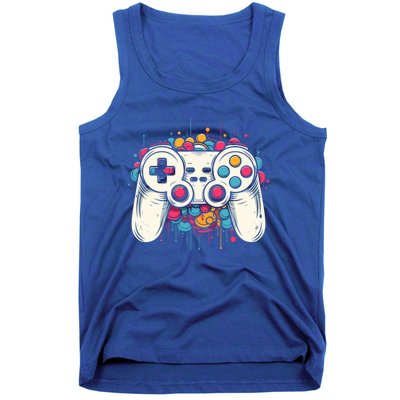 Gaming Controller Graphic Gamer Esports Cute Gift Tank Top