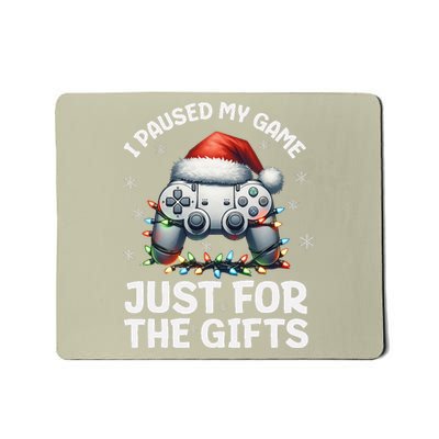 Gamer Christmas Gaming Xmas Video Games Christmas Pj Mousepad