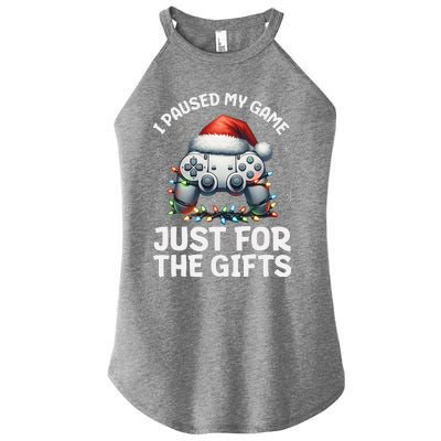 Gamer Christmas Gaming Xmas Video Games Christmas Pj Women's Perfect Tri Rocker Tank