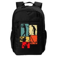 Golf Club Golfer Golfing Daily Commute Backpack