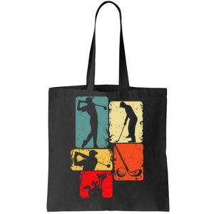 Golf Club Golfer Golfing Tote Bag