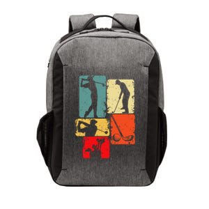 Golf Club Golfer Golfing Vector Backpack