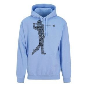 Golf Club Golfer Golfing Unisex Surf Hoodie