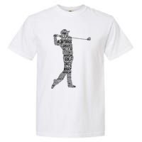 Golf Club Golfer Golfing Garment-Dyed Heavyweight T-Shirt