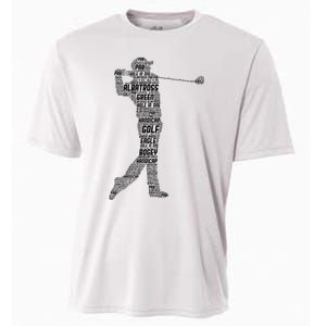 Golf Club Golfer Golfing Cooling Performance Crew T-Shirt