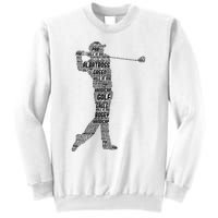 Golf Club Golfer Golfing Sweatshirt