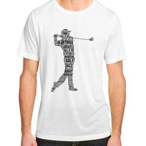 Golf Club Golfer Golfing Adult ChromaSoft Performance T-Shirt