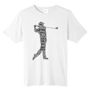 Golf Club Golfer Golfing Tall Fusion ChromaSoft Performance T-Shirt