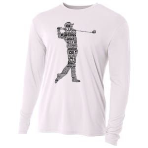 Golf Club Golfer Golfing Cooling Performance Long Sleeve Crew