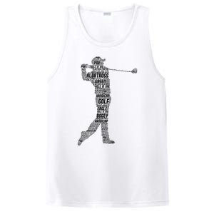 Golf Club Golfer Golfing PosiCharge Competitor Tank