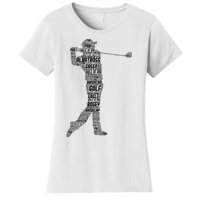 Golf Club Golfer Golfing Women's T-Shirt