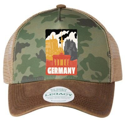 Germany Castle Legacy Tie Dye Trucker Hat