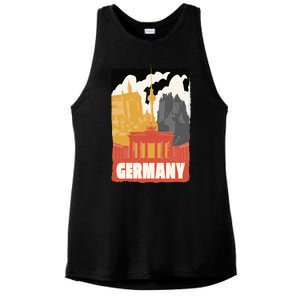 Germany Castle Ladies PosiCharge Tri-Blend Wicking Tank