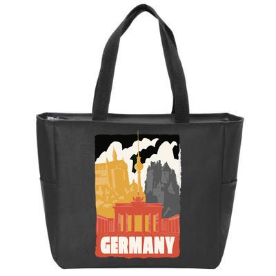 Germany Castle Zip Tote Bag