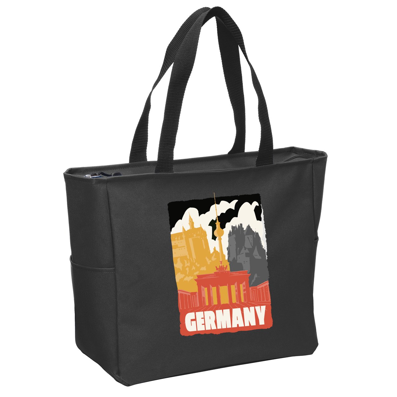 Germany Castle Zip Tote Bag
