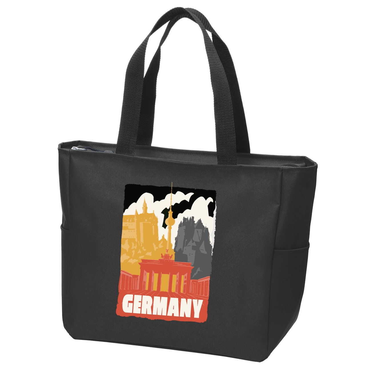 Germany Castle Zip Tote Bag