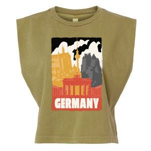 Germany Castle Garment-Dyed Women's Muscle Tee