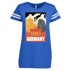 Germany Castle Enza Ladies Jersey Football T-Shirt