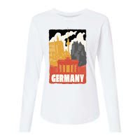 Germany Castle Womens Cotton Relaxed Long Sleeve T-Shirt