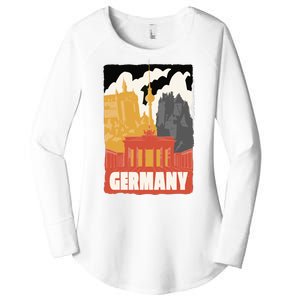 Germany Castle Women's Perfect Tri Tunic Long Sleeve Shirt