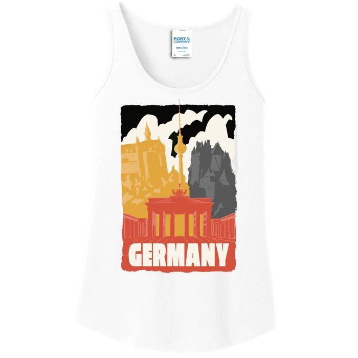 Germany Castle Ladies Essential Tank