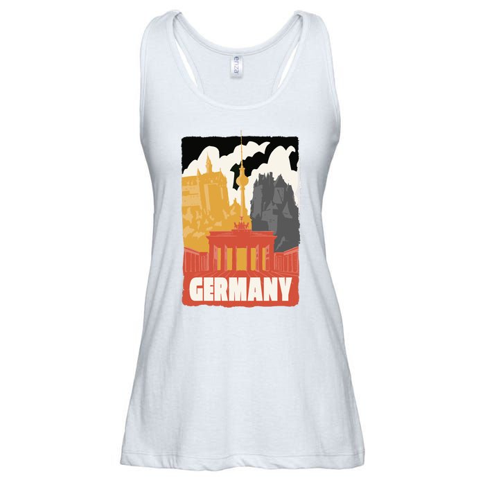 Germany Castle Ladies Essential Flowy Tank