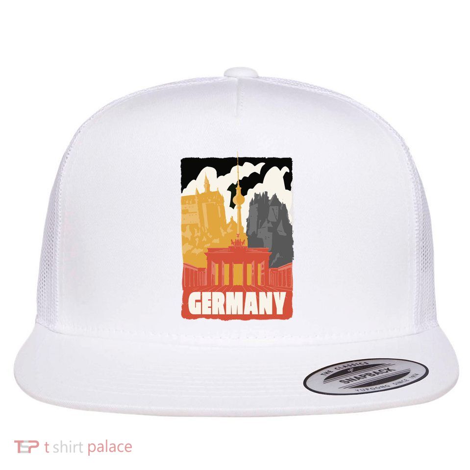Germany Castle Flatbill Hat