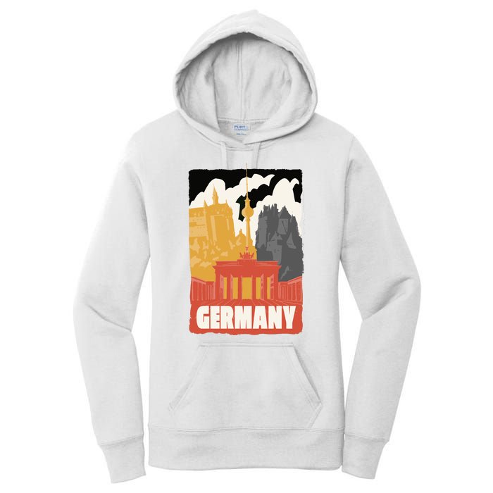 Germany Castle Women's Pullover Hoodie