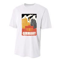 Germany Castle Youth Performance Sprint T-Shirt