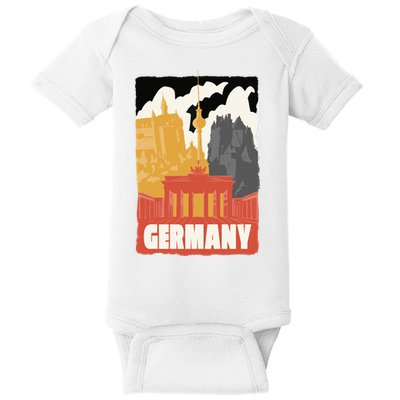 Germany Castle Baby Bodysuit