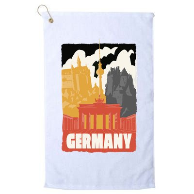 Germany Castle Golf Towel