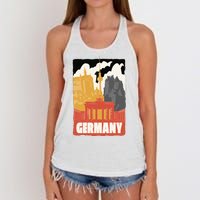 Germany Castle Women's Knotted Racerback Tank