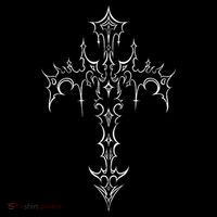 Gothic Cross Grunge Aesthetic Mall Goth T-Shirt