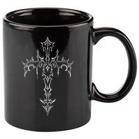 Gothic Cross Grunge Aesthetic Mall Goth 11oz C Handle Ceramic Mug