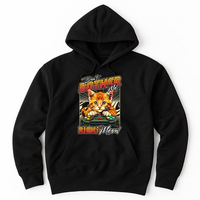 Gamer Cat Gaming Video Game & Cat Lover Hoodie