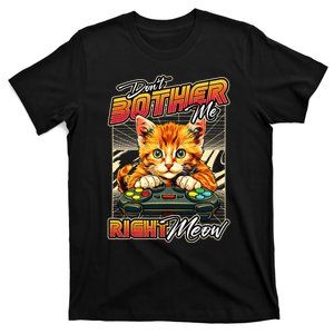 Gamer Cat Gaming Video Game & Cat Lover T-Shirt