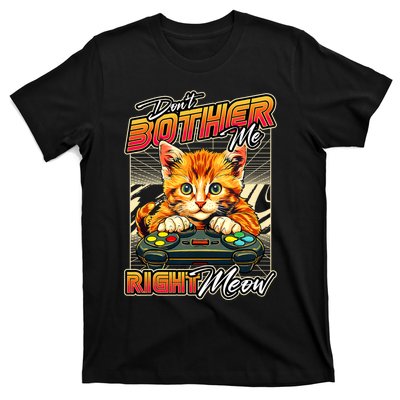 Gamer Cat Gaming Video Game & Cat Lover T-Shirt