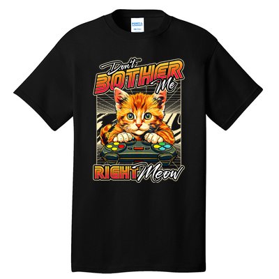 Gamer Cat Gaming Video Game & Cat Lover Tall T-Shirt