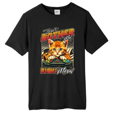 Gamer Cat Gaming Video Game & Cat Lover Tall Fusion ChromaSoft Performance T-Shirt