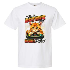 Gamer Cat Gaming Video Game & Cat Lover Garment-Dyed Heavyweight T-Shirt