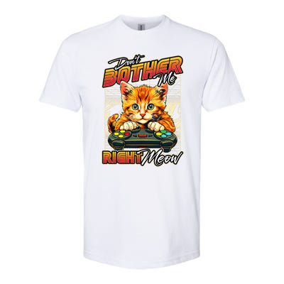 Gamer Cat Gaming Video Game & Cat Lover Softstyle CVC T-Shirt