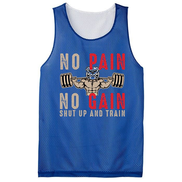 Gym Cute Gift Workout Cute Gift Fitness Cute Gift No Pain No Gain Gift Mesh Reversible Basketball Jersey Tank