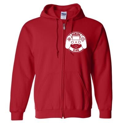 Gamers Club Full Zip Hoodie