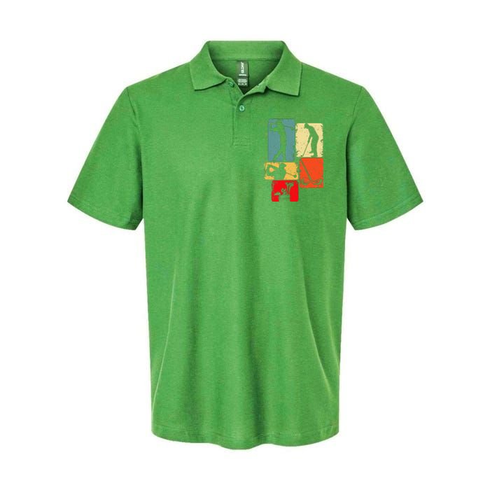 Golf Club Golfer Golfing Funny Golf Father's Day Softstyle Adult Sport Polo