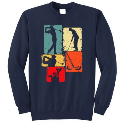 Golf Club Golfer Golfing Funny Golf Father's Day Tall Sweatshirt